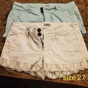 BUNDLE (price is for both)BKE Shorts size 27